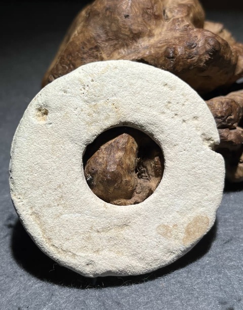 古玩玉器地方料玉璧型件真品鑒賞圖