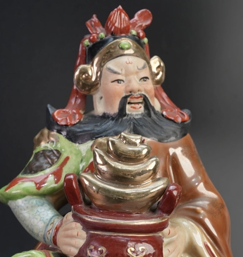 古玩陶瓷人物塑像真品鑒賞圖