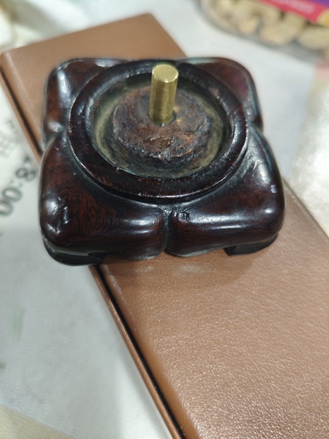古玩雜項我座真品鑒賞圖