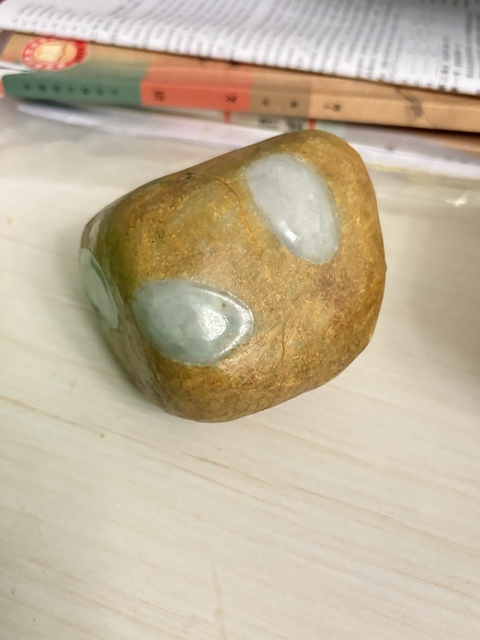 古玩玉器翡翠原石真品鑒賞圖