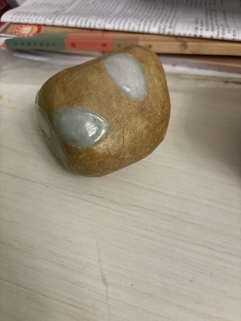 古玩玉器翡翠原石真品鑒賞圖