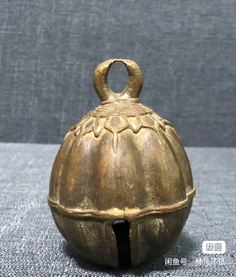 古玩雜項明代馬鈴真品鑒賞圖