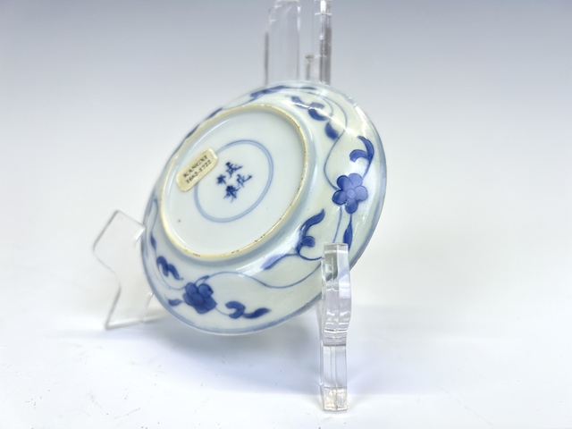 古玩陶瓷清康熙·青花二喬圖碟拍賣，當前價格99元