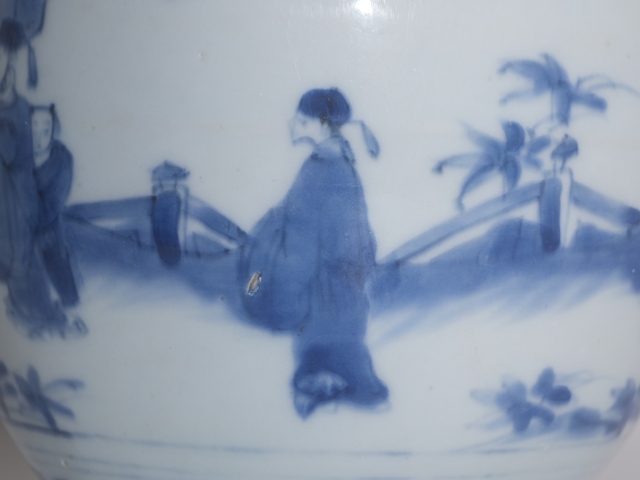 古玩陶瓷明晚·青花人物故事紋罐拍賣，當前價格5600元