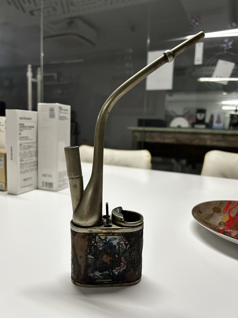 古玩銅器水煙壺真品鑒賞圖