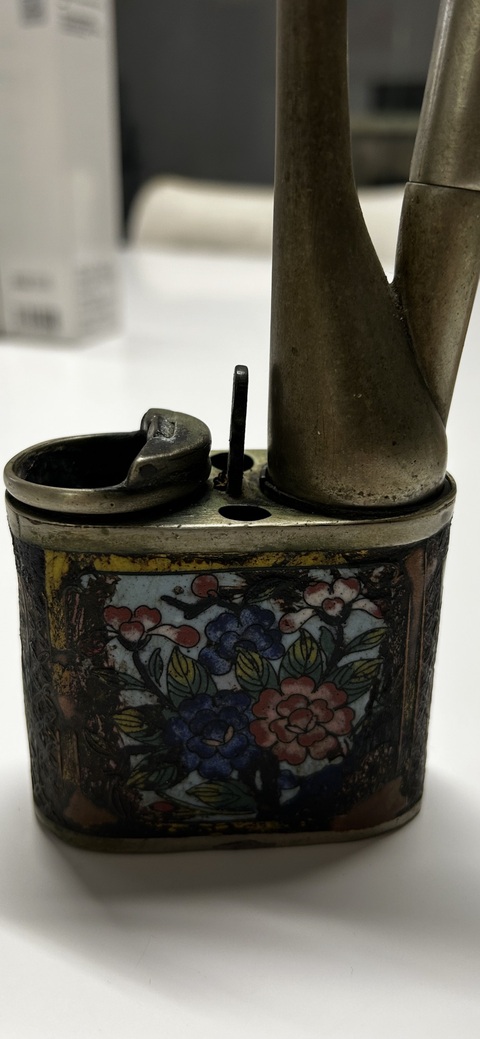 古玩銅器水煙壺真品鑒賞圖