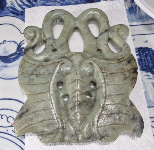 古玩玉器和田青玉雕件真品鑒賞圖