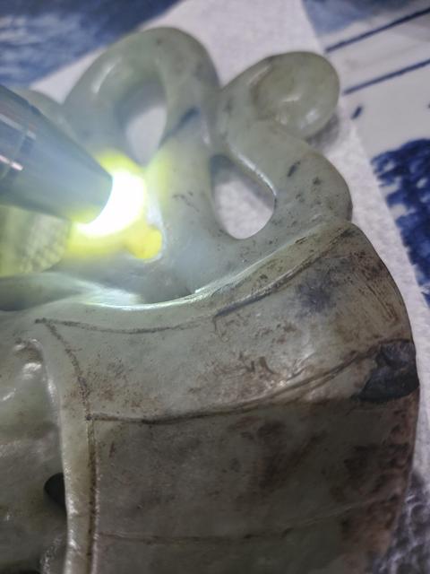 古玩玉器和田青玉雕件真品鑒賞圖