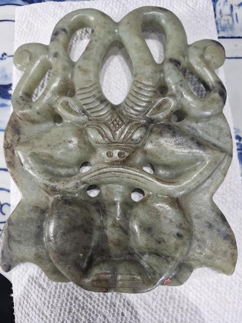 古玩玉器和田青玉雕件真品鑒賞圖