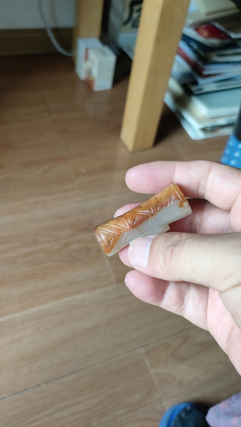 古玩玉器仿古玉勒子真品鑒賞圖