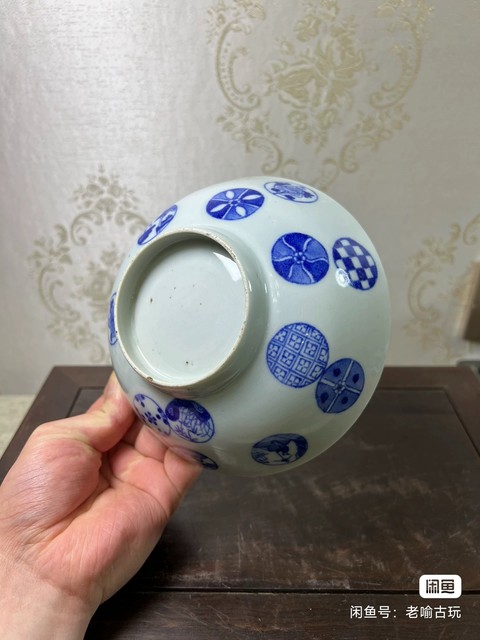 古玩陶瓷青花碗真品鑒賞圖