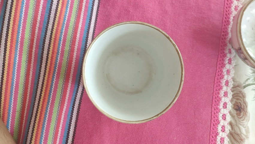 古玩陶瓷粉彩蓋盅真品鑒賞圖