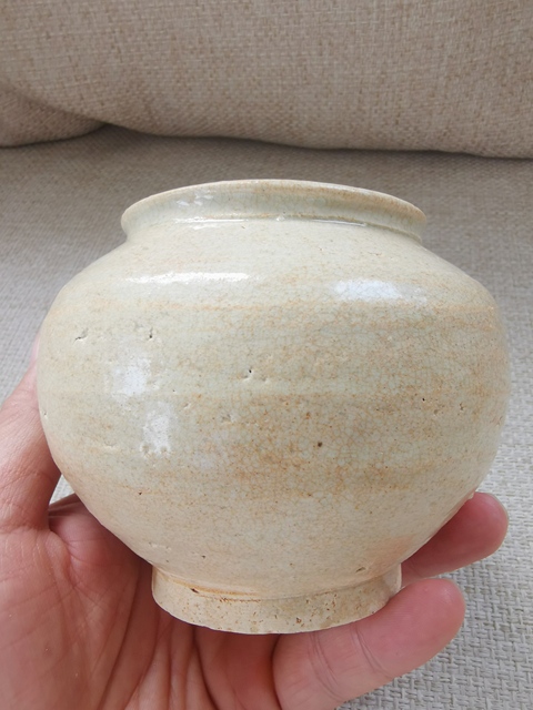 古玩陶瓷元代小罐真品鑒賞圖