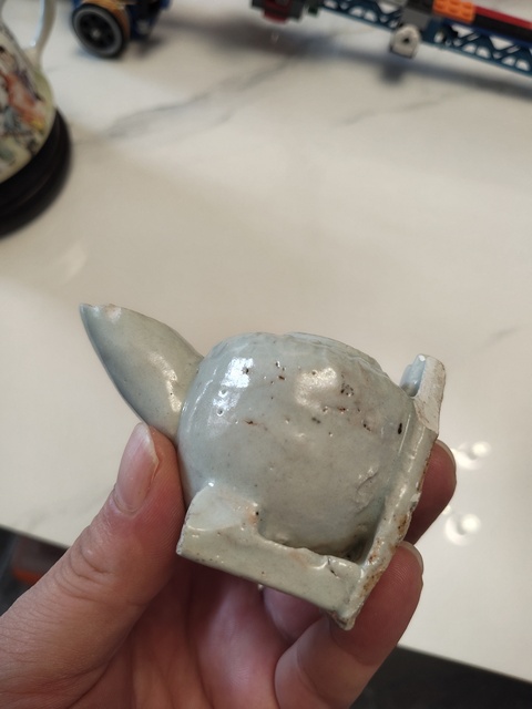 古玩陶瓷青白釉硯滴壺真品鑒賞圖