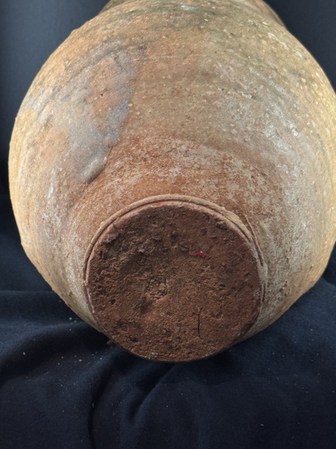 古玩陶瓷青瓷盤口瓶真品鑒賞圖