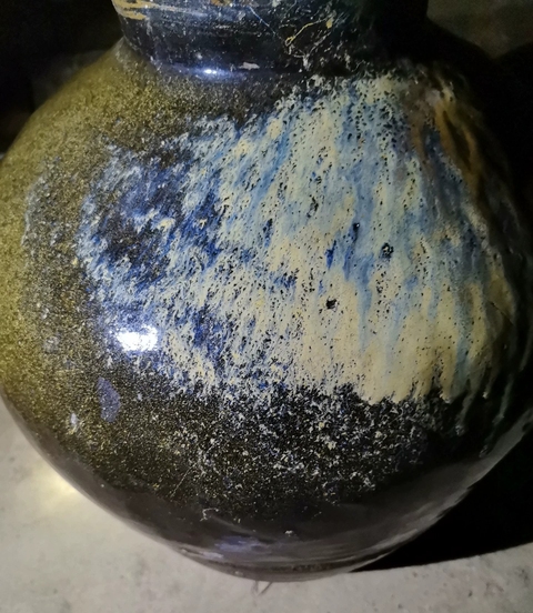 古玩陶瓷大幾十年花釉大罐真品鑒賞圖