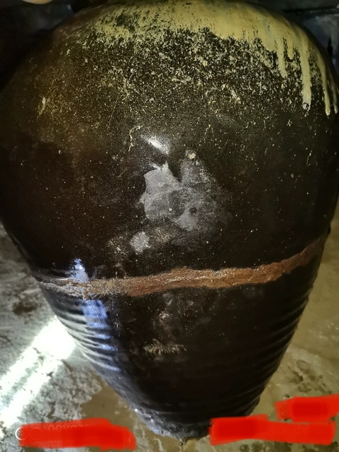 古玩陶瓷大幾十年花釉大罐真品鑒賞圖