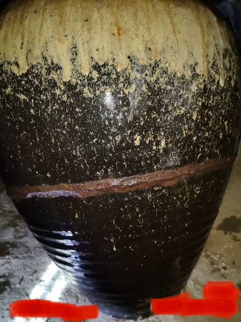 古玩陶瓷大幾十年花釉大罐真品鑒賞圖