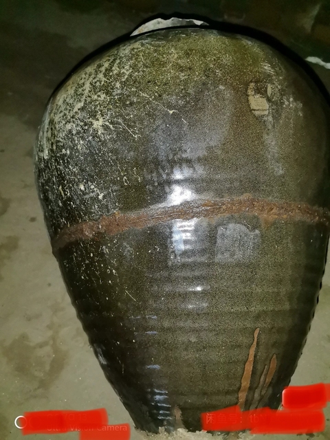 古玩陶瓷大幾十年花釉大罐真品鑒賞圖