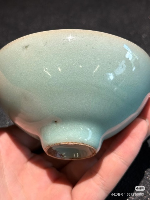古玩陶瓷青釉碗真品鑒賞圖