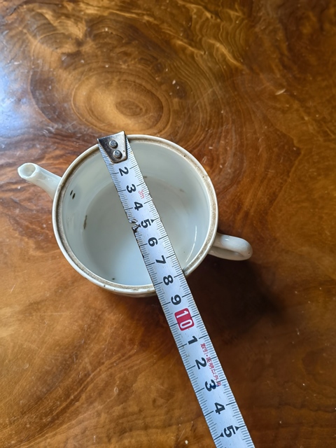古玩陶瓷花卉紋粉彩執壺拍賣，當前價格488元