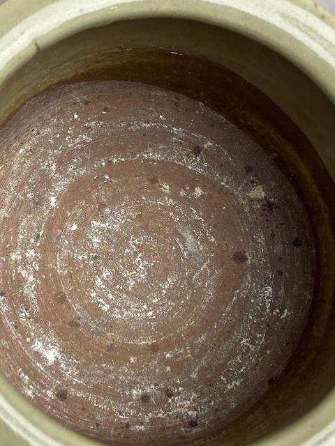 古玩陶瓷龍泉窯青釉竹節紋琴爐真品鑒賞圖
