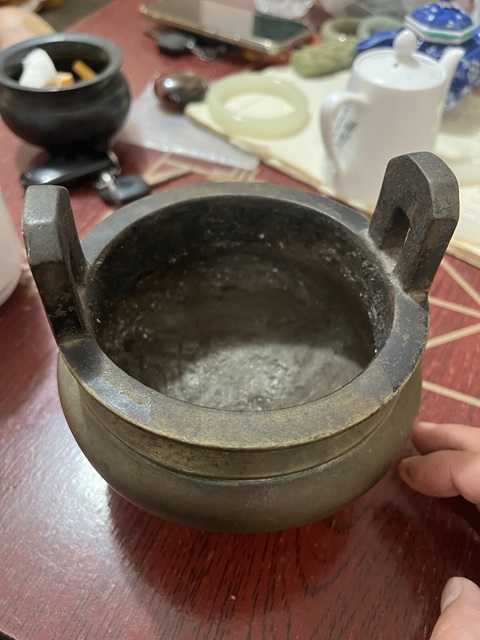 古玩銅器銅爐真品鑒賞圖