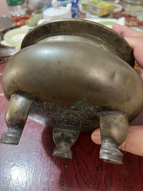 古玩銅器銅爐真品鑒賞圖
