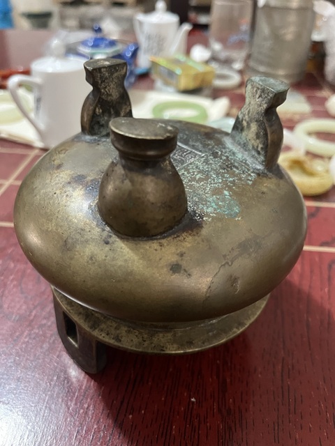 古玩銅器銅爐真品鑒賞圖
