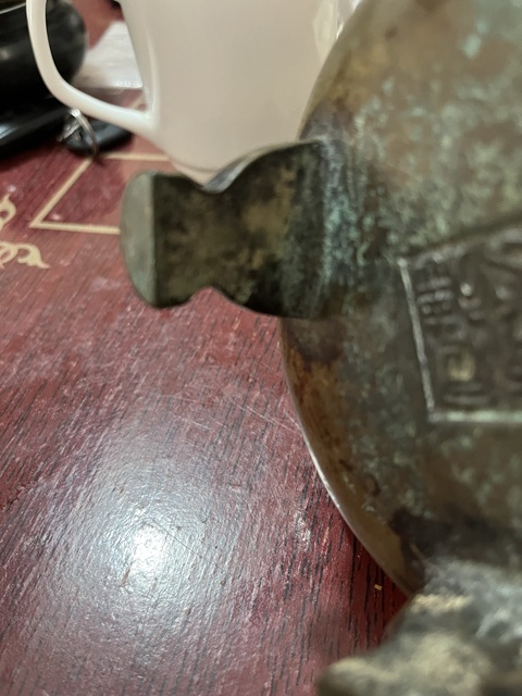 古玩銅器銅爐真品鑒賞圖
