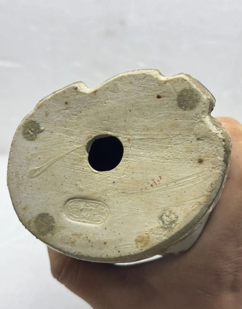 古玩陶瓷呂洞賓塑像真品鑒賞圖