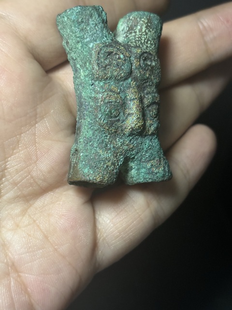 古玩陶瓷西周·人面節約拍賣，當前價格518元