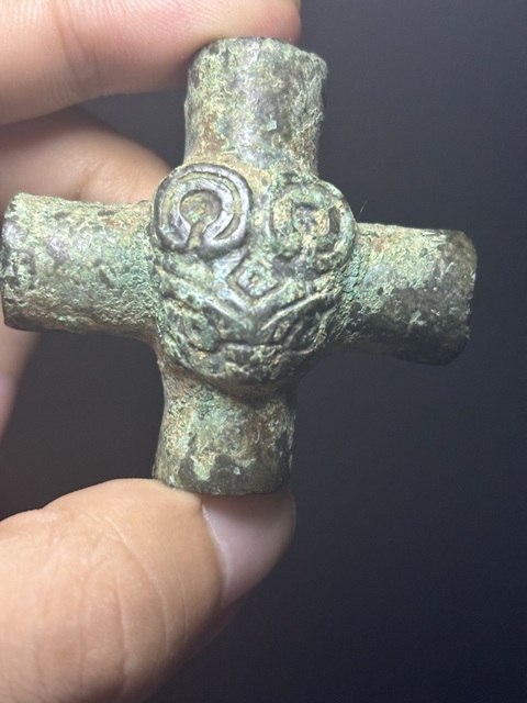 古玩陶瓷西周·羊頭節約真品鑒賞圖