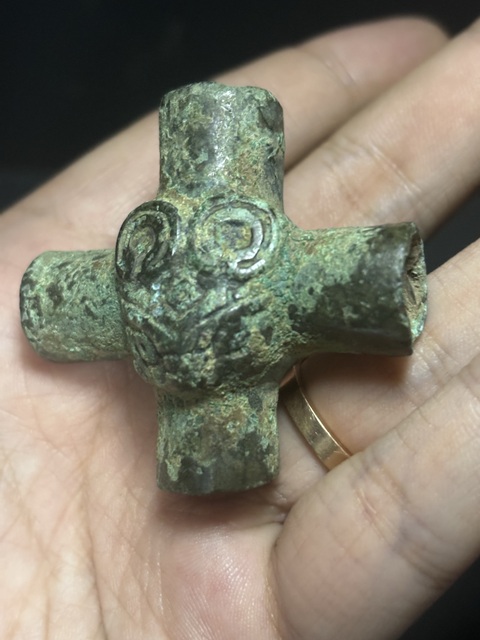 古玩陶瓷西周·羊頭節約真品鑒賞圖