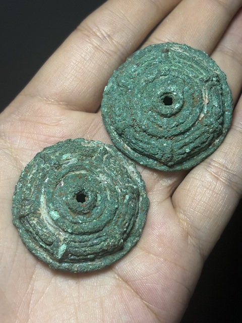 古玩銅器西周·八卦圖車馬件拍賣，當(dāng)前價(jià)格2000元