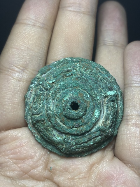 古玩銅器西周·八卦圖車馬件拍賣，當(dāng)前價(jià)格2000元