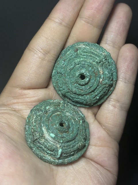 古玩銅器西周·八卦圖車馬件拍賣，當(dāng)前價(jià)格2000元