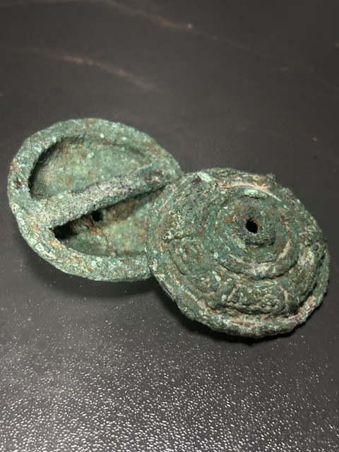 古玩銅器西周·八卦圖車馬件拍賣，當(dāng)前價(jià)格2000元