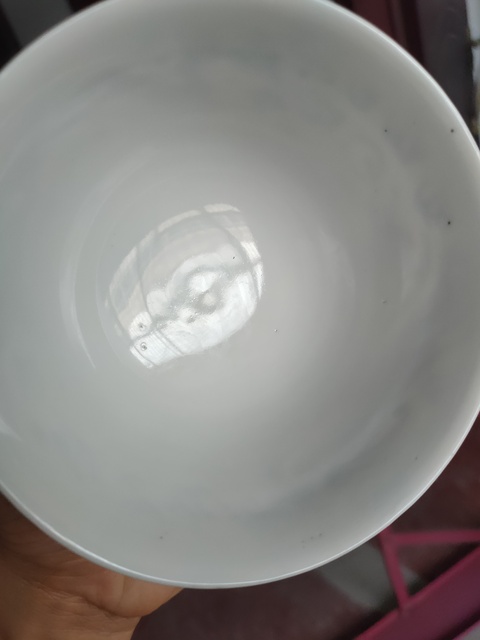 古玩陶瓷龍鳳紋青花蓋碗真品鑒賞圖