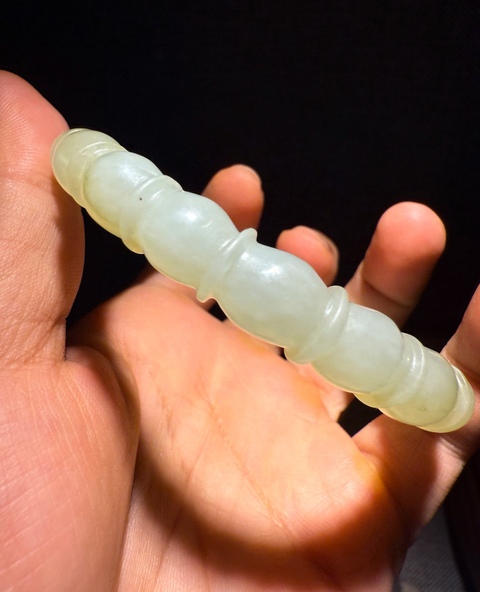 古玩玉器玉手鐲真品鑒賞圖