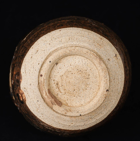 古玩陶瓷吉州窯褐釉茶盞真品鑒賞圖