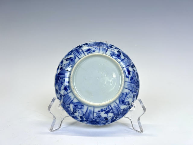 古玩陶瓷清康熙·青花二喬人物故事盤拍賣,當(dāng)前價(jià)格200元