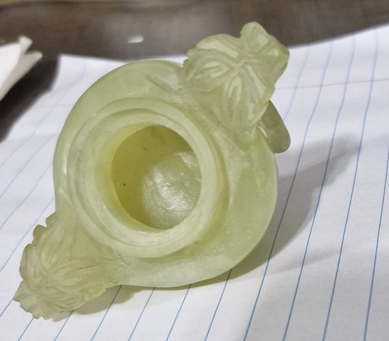 古玩玉器玉香爐真品鑒賞圖