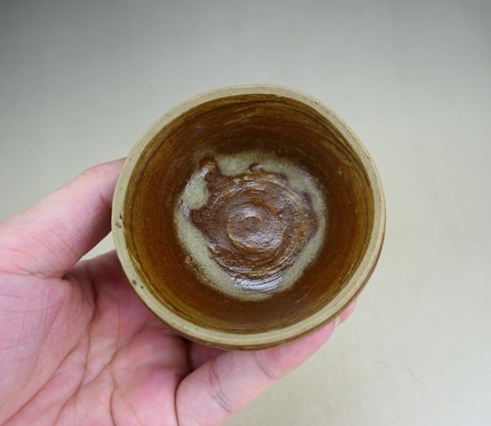 古玩陶瓷吉州窯系紫金釉茶盞真品鑒賞圖