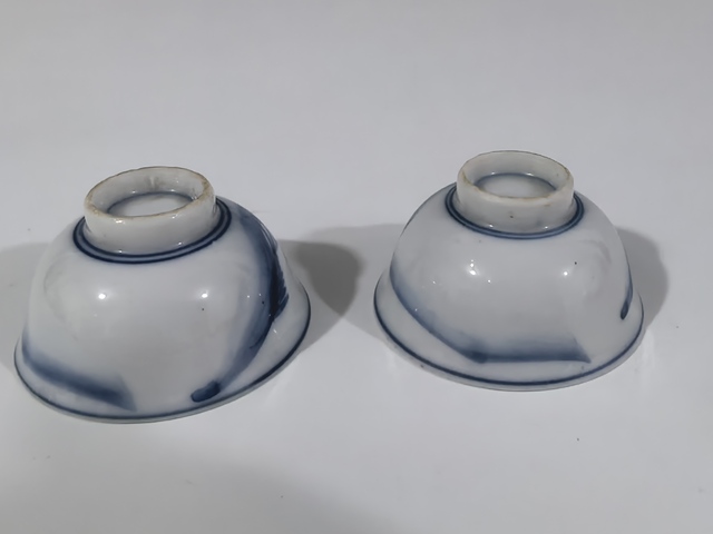古玩陶瓷青花杯真品鑒賞圖