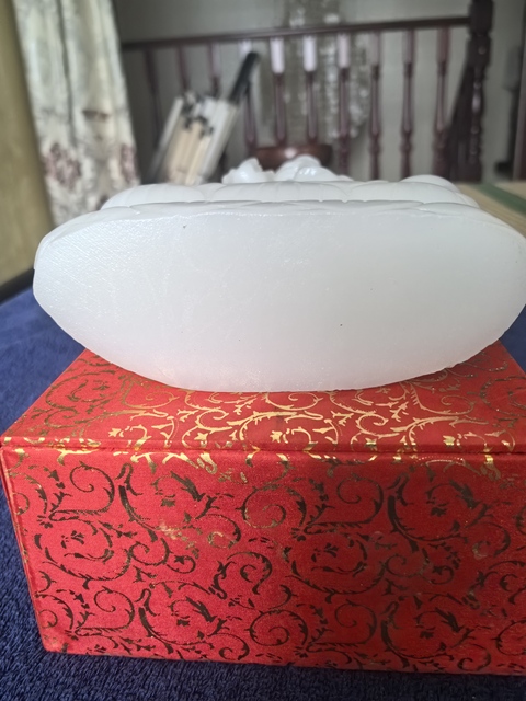 古玩玉器阿富汗白玉觀音擺件真品鑒賞圖