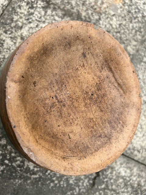古玩陶瓷宜均綠釉罐真品鑒賞圖
