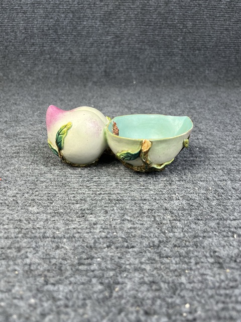 古玩陶瓷仿生瓷壽桃型水洗拍賣,當前價格4588元