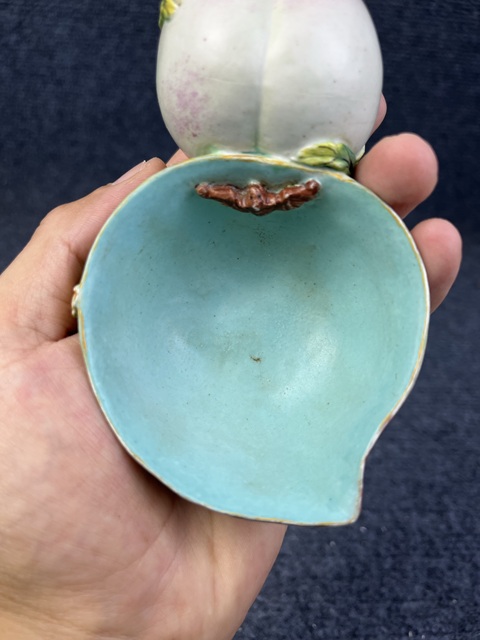 古玩陶瓷仿生瓷壽桃型水洗拍賣,當前價格4588元