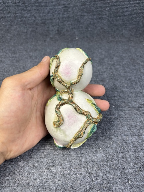古玩陶瓷仿生瓷壽桃型水洗拍賣,當前價格4588元